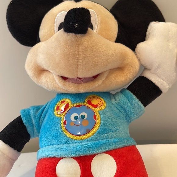 NWT Disney Talking Mickey Mouse Plush Toy - Picture 9 of 10